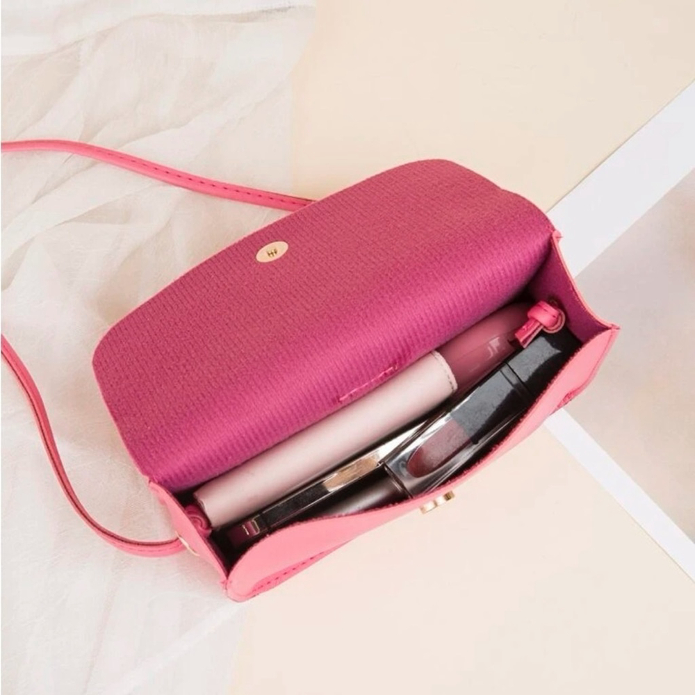 ⚠️Clearance Pink Mini Color Block Crossbody Bag - Picture 5 of 5